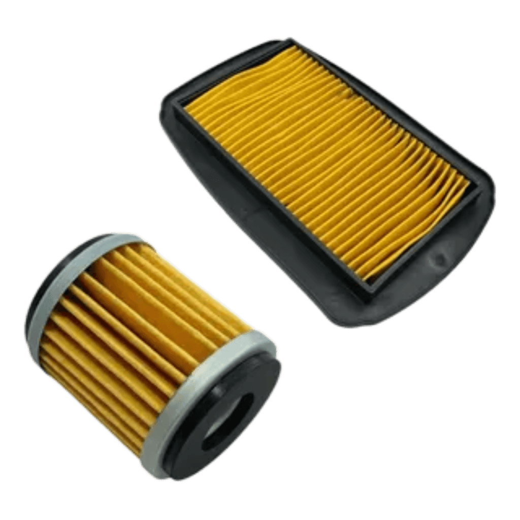 Filtros de aire y aceite para moto