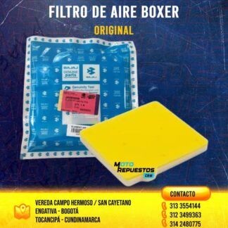 Filtro De Aire Boxer Ct100 Bajaj Original