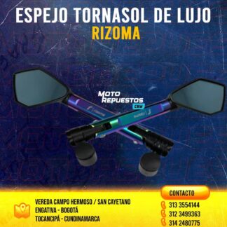Espejos de Lujo Rizoma 5 Puntas Tornasol