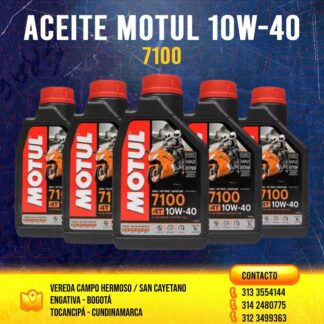 aceite motul 10w-40 7100