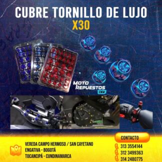 Cubre Tornillos de Lujo para Moto