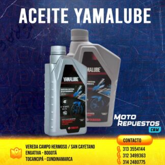 Aceite Yamalube 10W-40 Semi sintético