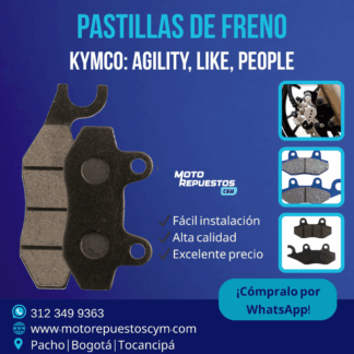 Pastilla Freno Kymco Agility Like People