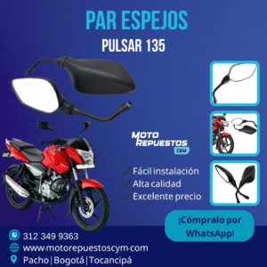 Par de Espejos Pulsar 135
